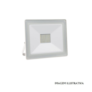 PROJLED5309 Projector LED Slim IP65 220VAC Branco Q. 3000K 30W 2100Lm (Branco)