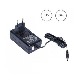 PSE50318 Transf. Compativel 12V 3A Conetor 3.5mm x 1.35mm - E Escolas