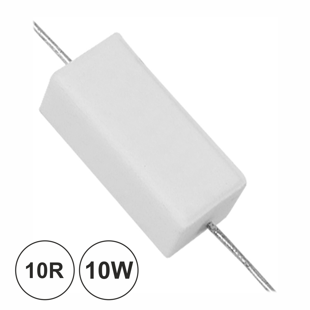 R10W10R RESISTENCIA BOBINADA 10W 10R
