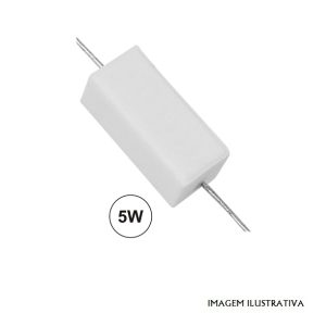 R5W/1K RESISTENCIA BOBINADA 5W 1K