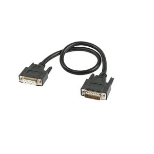 RII-458 Cabo DB15 macho / fêmea 50 cms. cor preta