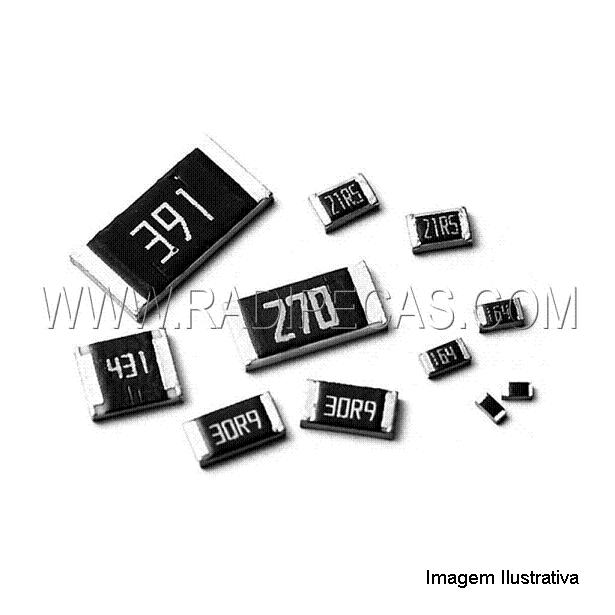 RSMD1K RESISTENCIA 1k SMD 1206 - 3.2mm x 1.6mm x 0.6mm 1/4W