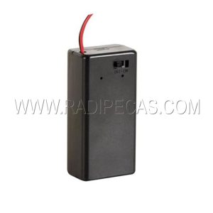 SBATLR6/I Suporte 2 pilhas AA c/ interr