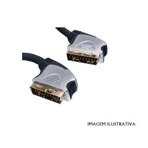 SCART45 CABO SCART MACHO/MACHO QUALIDADE