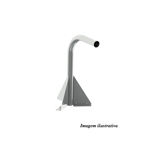 SU0042 Suporte de Parede Zincado - tubo 60mm