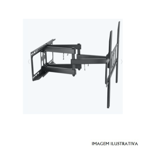 SV0131 Suporte tv led / plasma / lcd 37 a 70p. vesa 200 a 600x400 c/ rot. 60º incli 3º / 15º