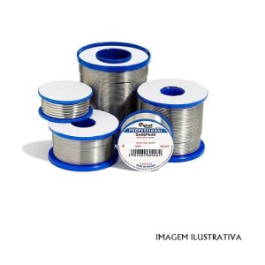 S0.56/500G Rolo 500 gr. Fio de solda Sn60Pb40 0,56mm com chumbo 190°C 2,5%