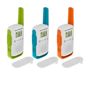 T42TRIPLEPACK Conjunto 3 walkie talkie motorola 16 canais