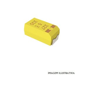 T489A106K010ATA2K2 Condensadores de tântalo - revestimento sólido de SMD 10V 10uF 1206 10%