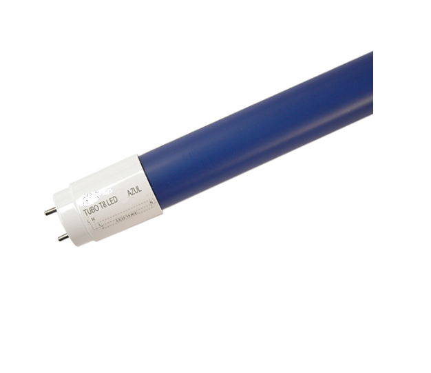 T8-LED-8W-AZUL TUBO DE LEDS T8 60CM 8W 700LM 240º (AZUL)