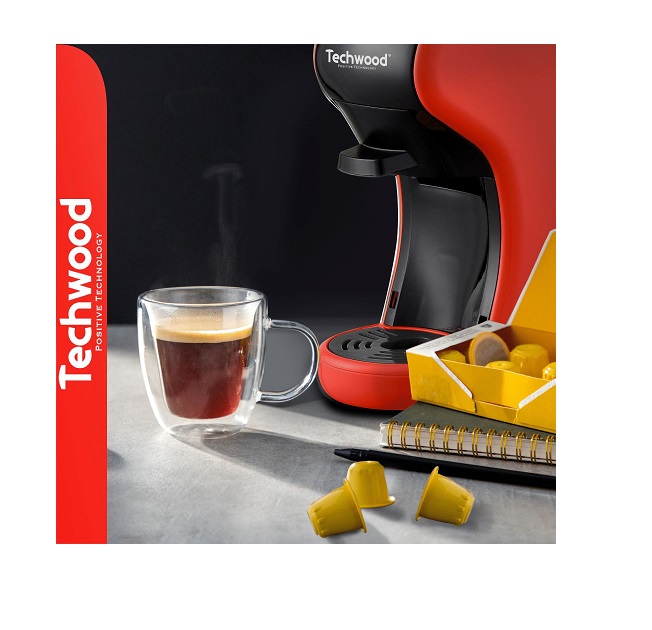 TCA-195N Máquina Café 1450W Cápsulas Nespresso/Dolce Gusto - Image 2