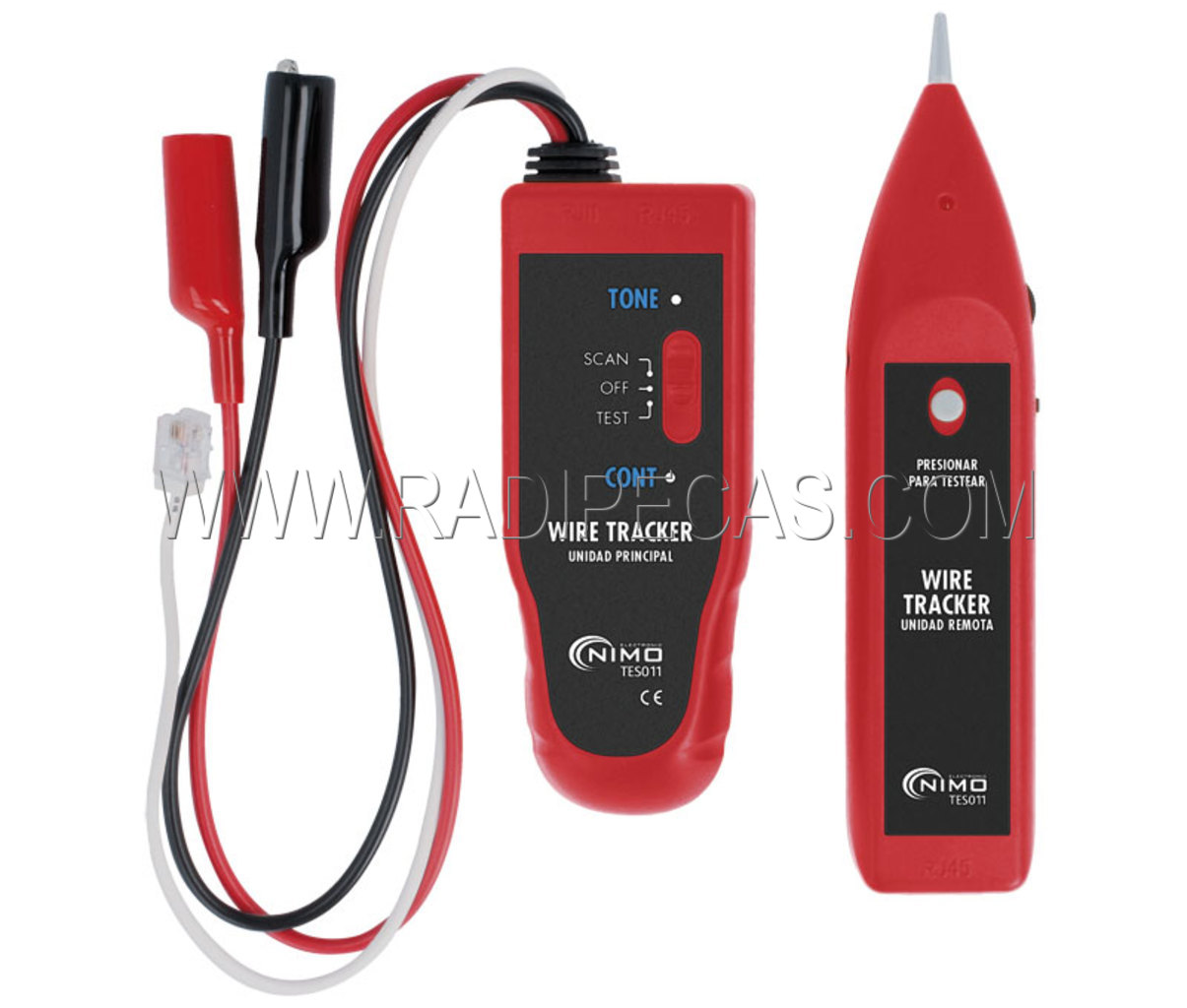 TES011 Testador de continuidade c/ gerador de tons ( ronca )