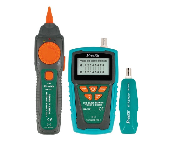 TESMT7071 TESTADOR DE CABOS/CONTINUIDADE C/ GERADOR DE TONS PROSKIT