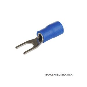 TH14-2 Terminal forquilha isolado 1,5-2,5mm², 4.3mm