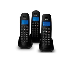TLF123 Conjunto de 3 telefones s/ fios , Dect-Gap - Profoon