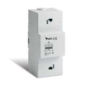TR01404/N Transformador PERRY para calha DIN 25VA