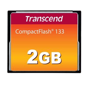 TS2GCF133 Cartão memória Transcend Compact Flash 133x 2GB