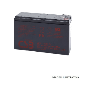 UPS123606 Bateria de ácido-chumbo selada 12V 7.5AH 360W F1 + F2