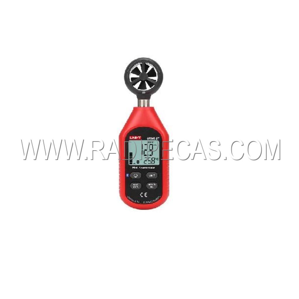 UT363BT Anemometro digital 0~45m/s