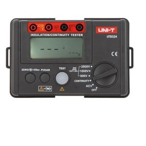 UT502A Medidor De Resistencia De Isolamento Tensão de teste: 500V / 1000V / 2500V