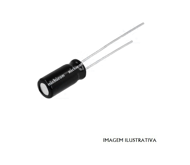 UVP2A220MPD Condensador Bipolar de alumínio - 100volts 22uF 20% 10X16