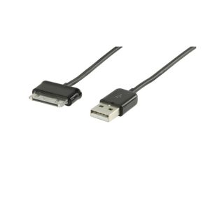 VLMP39200B1 Cabo usb A macho / samsung 30 pinos macho 1mt tablet Galaxy