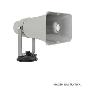 VM25BT Megafone c/ ventosa c/leitor USB/SD e Looper 25W