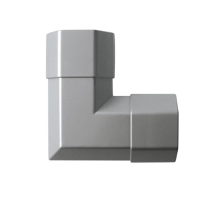 WBCC04S CALHA CURVA - ALUMINIO - 33mm x 1100mm - PRATEADA