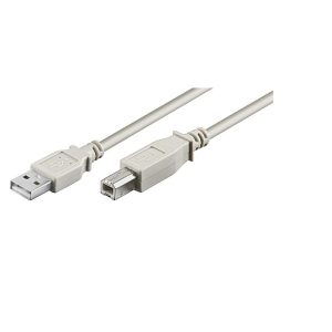 WIR072 Cabo usb A / B 2.0 cinza 5mt