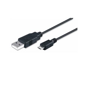 WIR101 Cabo USB A / micro USB 1.8m - preto -