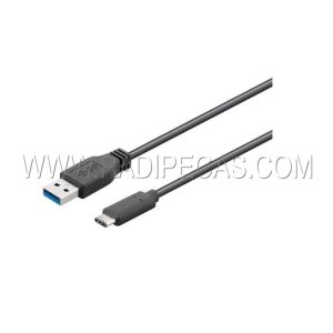 WIR1125 Cabo 0.5mt USB-C 3.1 macho USB 3.0