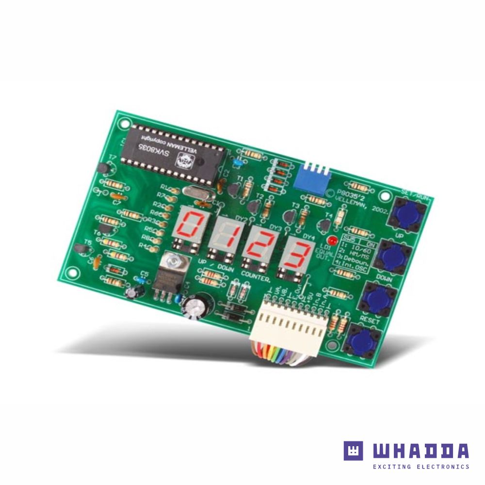 WST8035 Kit de soldar, contador de pulsos para cima/para baixo multifuncional