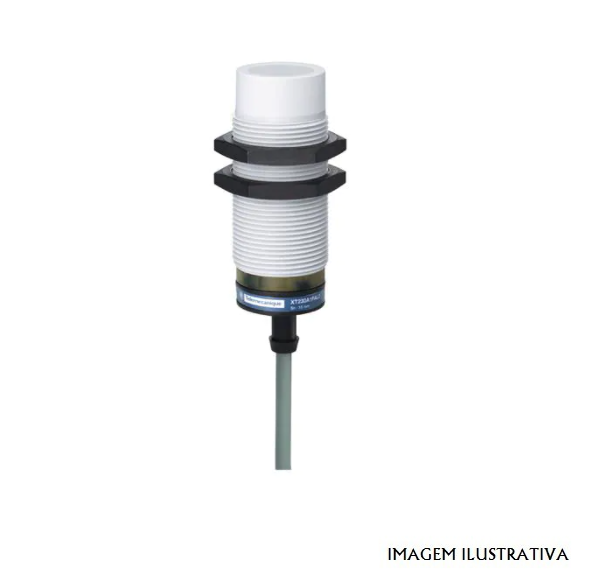 XT230A1FAL2 Sensor capacitivo - xt1 - cilíndrico m30 - plástico - sn 15 mm - cabo 2 m
