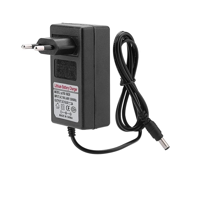 YB-16820 Carregador 16,8VDC 2A p/bateria de iões de lítio