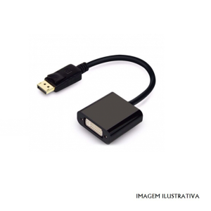 ZDP038 ADAPTADOR DISPLAYPORT MACHO A DVI FEMEA 30AWG