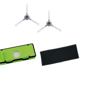 ZR177002 Kit de 2 filtros + 2 escovas para aspirador Rowenta