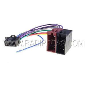 ZRS-206 ADAPTADOR ISO P/ AUTO RÁDIO SONY (16 PINOS)