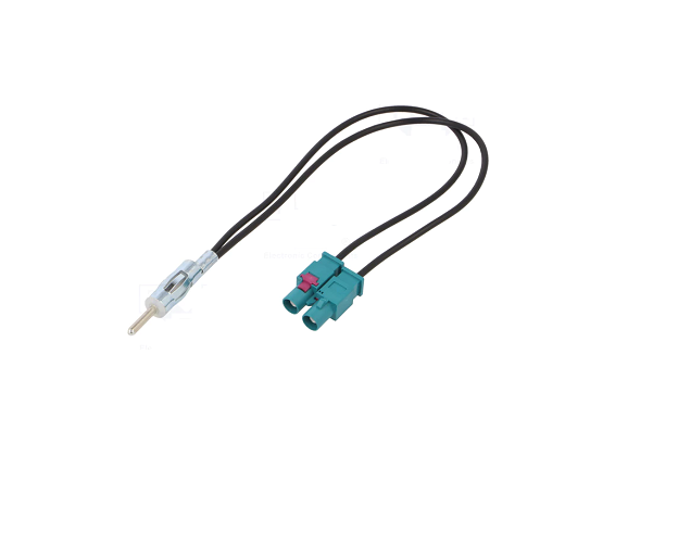 ZRS-2F.2-DIN Adaptadores de antenas: DIN ficha para Fakra ficha x2