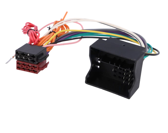 ZRS-AS-28B/N Ficha Para auto rádio Opel ISO PIN 16