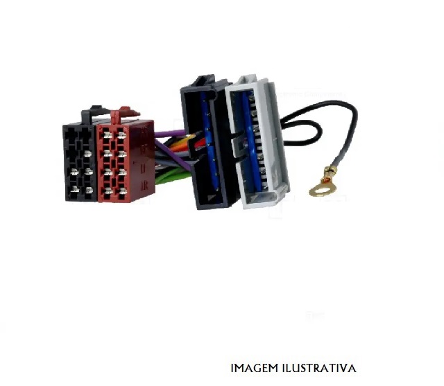 ZRS-AS-29B Adaptador ISO Chrysler Dodge,Jeep