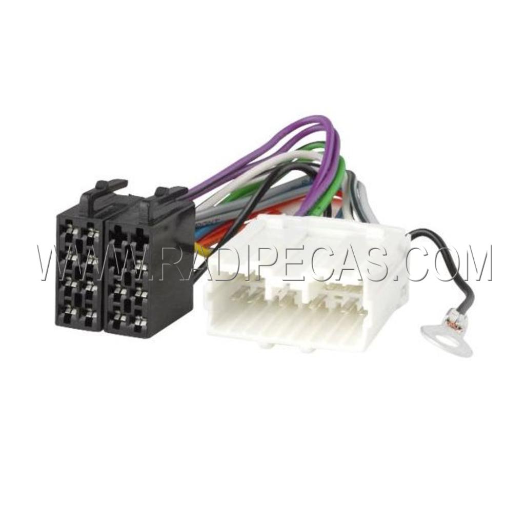 ZRS-AS-6B Ficha Para auto rádio Mitsubishi