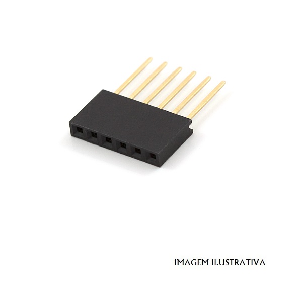 A09280 Conector de 6 Pinos (Arduino Stackable Header)