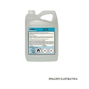 AGEL5LIT Garrafão 5L ALCOOL EM GEL DESINFECTANTE DE MÃOS