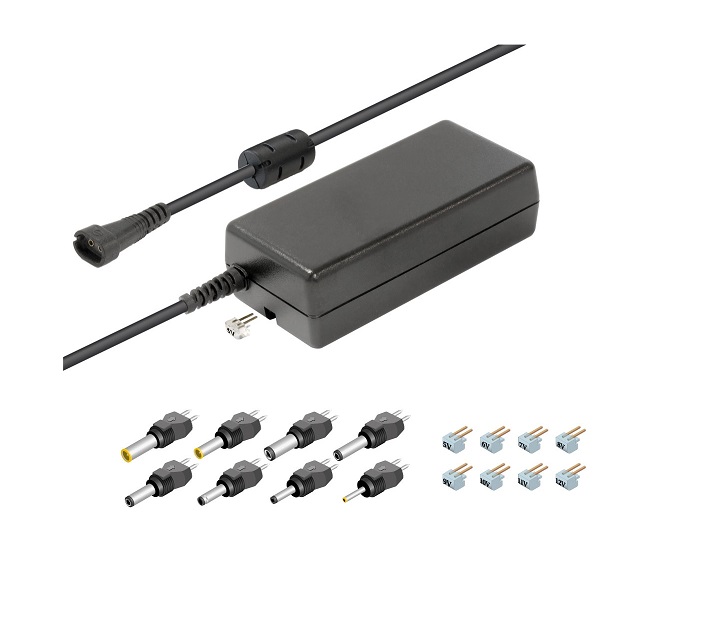 ALM-070 Transf.Alimentação 5v a 12v c/ 8 fichas adaptadoras