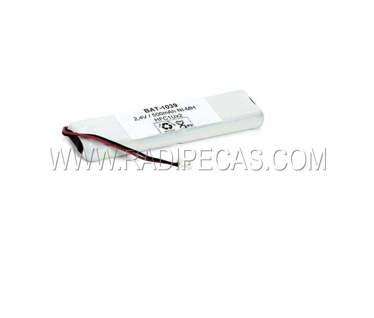BAT-1039 Bateria 2.4v 550mA ni-mh