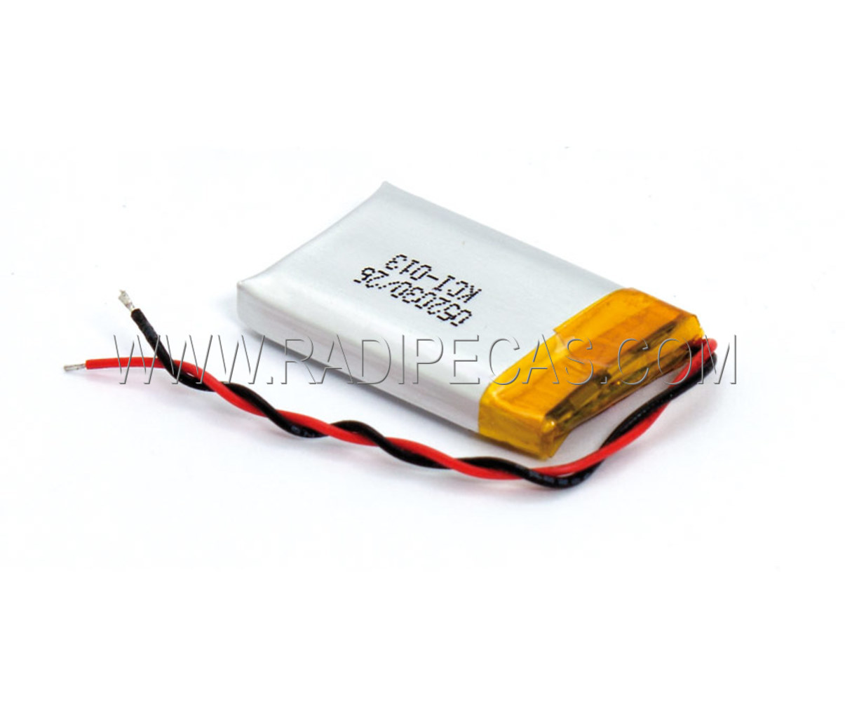 BAT-520 BATERIA LI-POL 3.7V 260MAH.RECARReg. 24x33x4mm