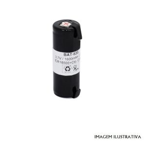BAT-535 BATERIA RECARG. 3.7V 1600mAh LI-ION 18500/18490 c/CONTROL