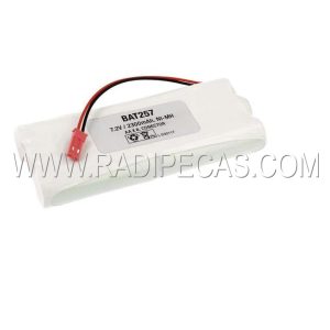 BAT257 PILHA 7.2V 2.5Ah AAx6 NIMH