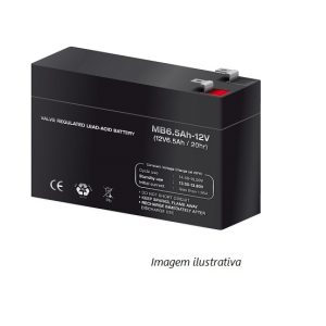 BAT313 Bateria chumbo 12v 6Ah 50x150x95 p/ UPS