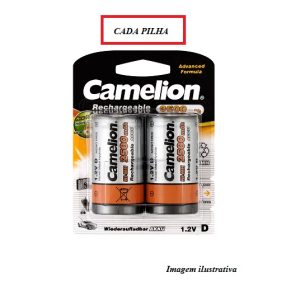 BAT373 Bateria tipo D ni-mh RC20 1.2v 2500mAh